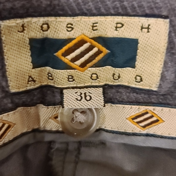 Joseph Abboud Men's Pleated Pants - Picture 7 of 7